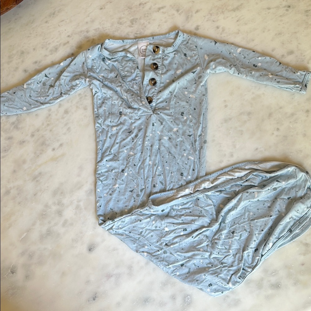Lou Lou & Company Blue Nightgown Pajamas